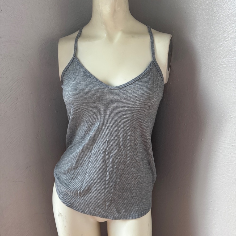 Aeropostale racerback lace ribbed tank top size xs